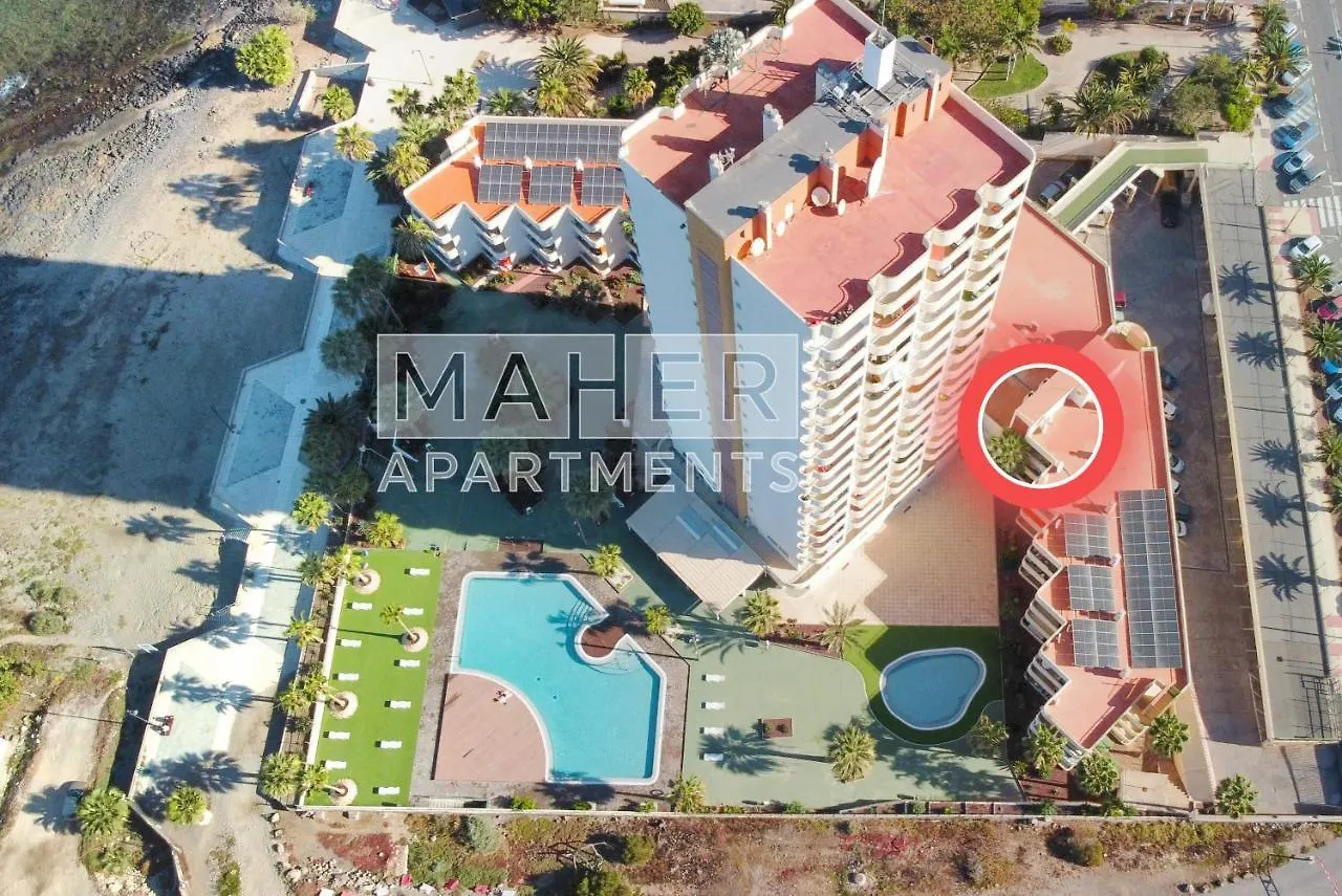 Cozy 1St Sea Line Apartment In The Quiet Area Los Cristianos